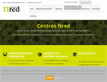 Tablet Screenshot of centrosnred.com